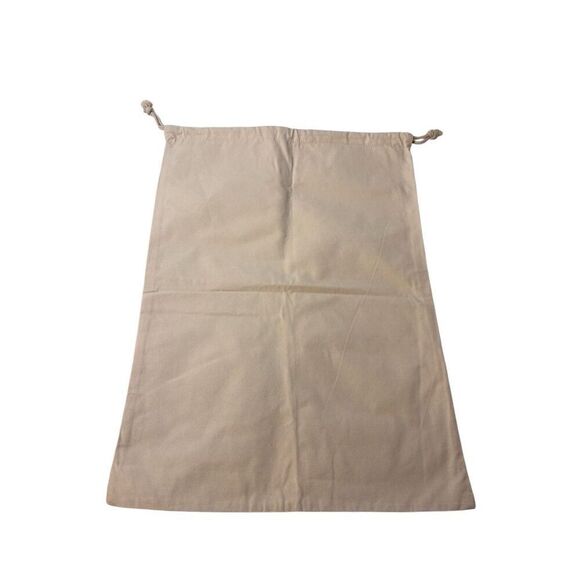 NWOT large canvas Christmas Santa sack with drawstring. - Picture 4 of 5